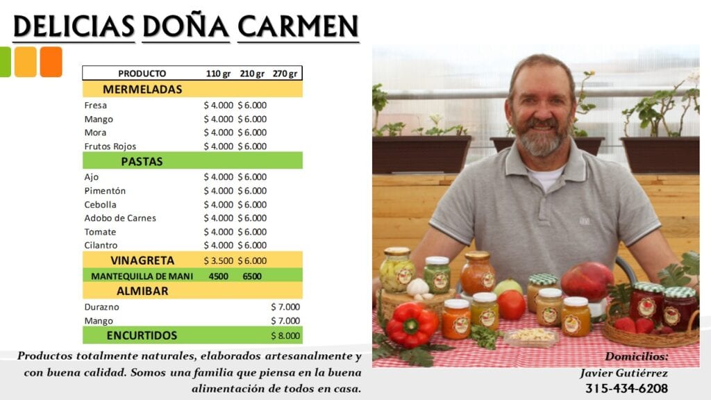 Información adicional Delicias Doña Carmen