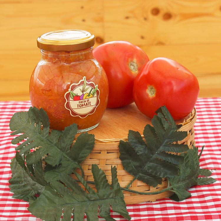 pasta artesanal de tomate