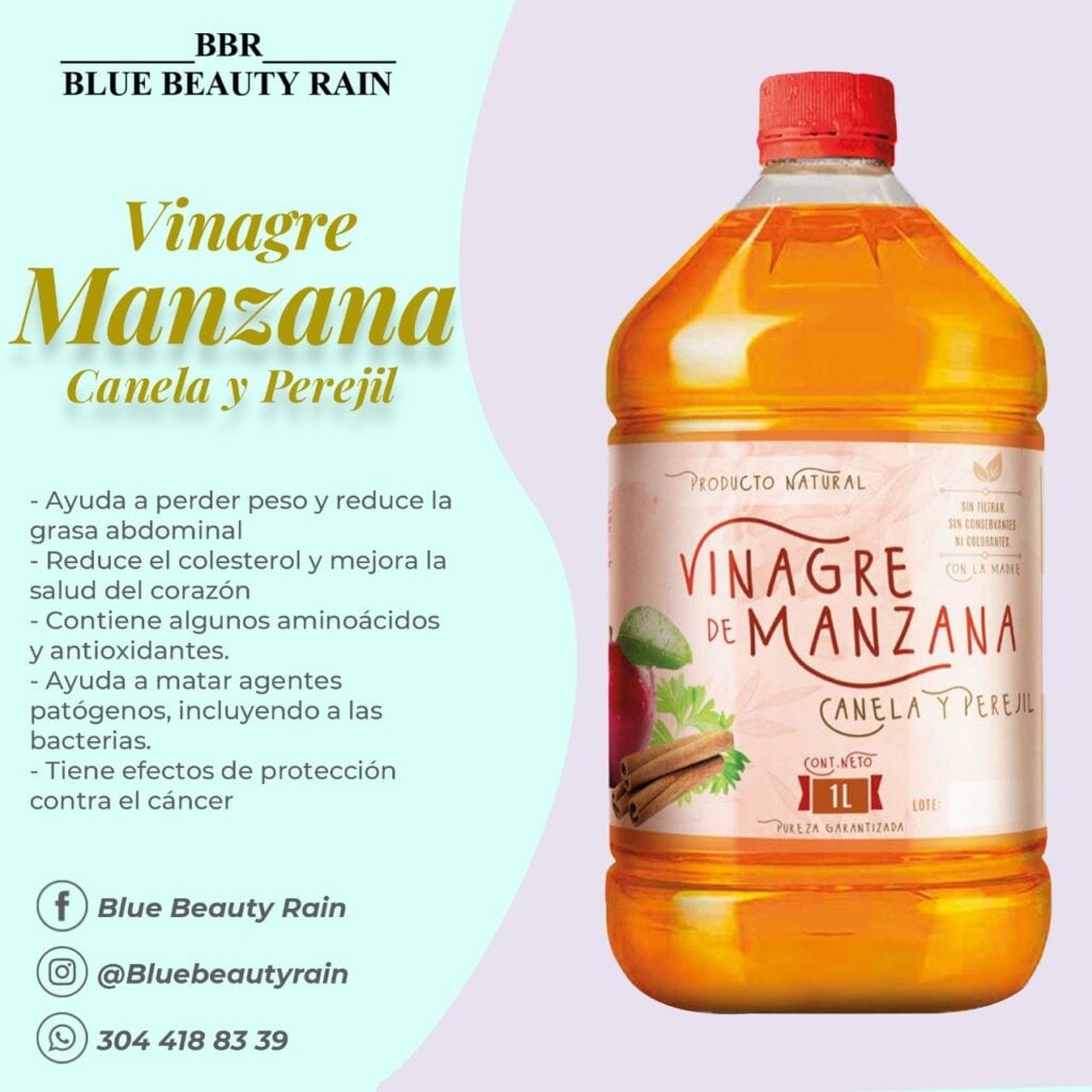 Vinagre de manzana Blue Beauty Rain