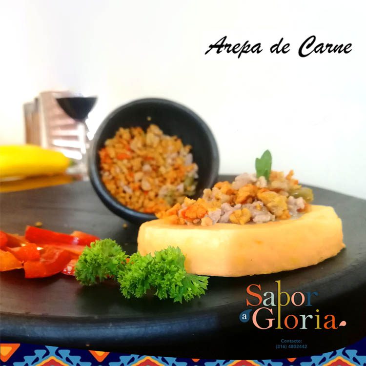 Arepa de maíz Sabor a Gloria