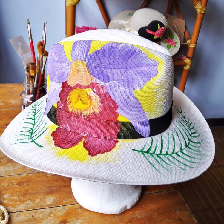 Hermoso sombrero para mujer