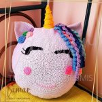 Unicornio en crochet