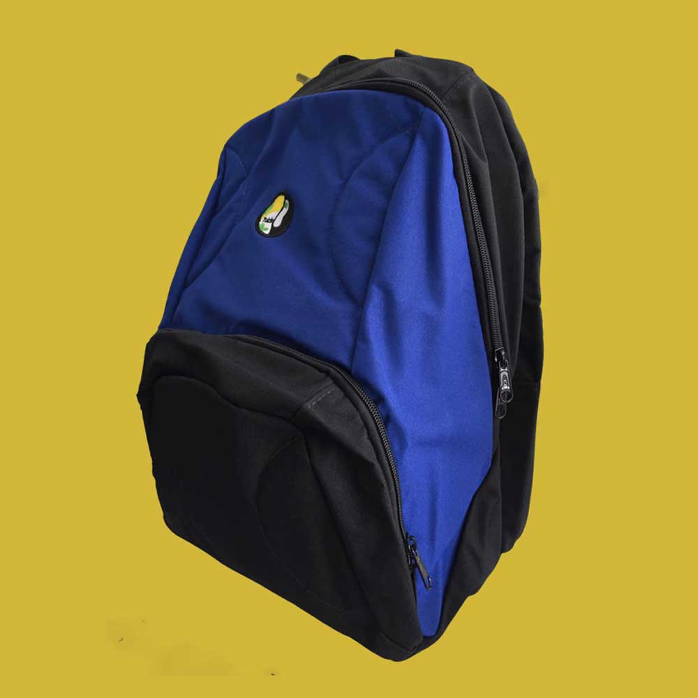 Morral azul oscuro